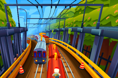 Zmierz się z nieskończonym torem przeszkód w Subway Surfers