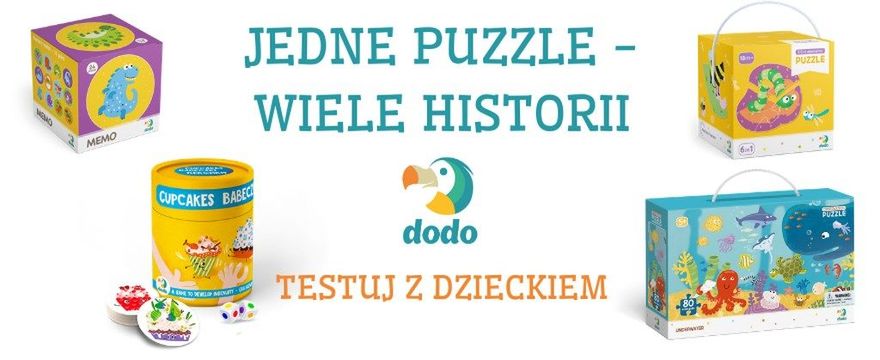 TESTOWANIE Jedne puzzle – wiele historii: mnóstwo zabawy dla najmłodszych 