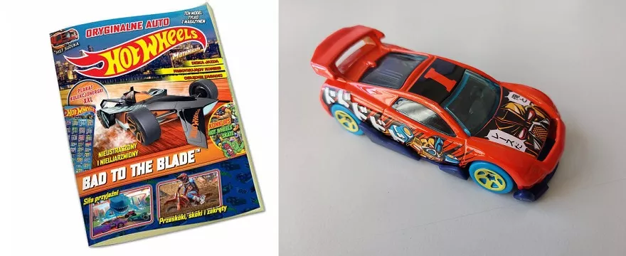 Recenzuj „HOT WHEELS“ - wyjątkowy miesięcznik dla małych miłośników motoryzacji