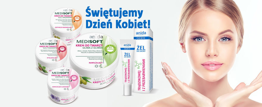 Wygraj naturalne kosmetyki od Medi Soft na Dzień Kobiet!