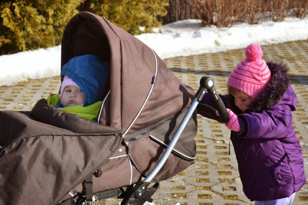 Nie ma to jak spacer z siostrą!